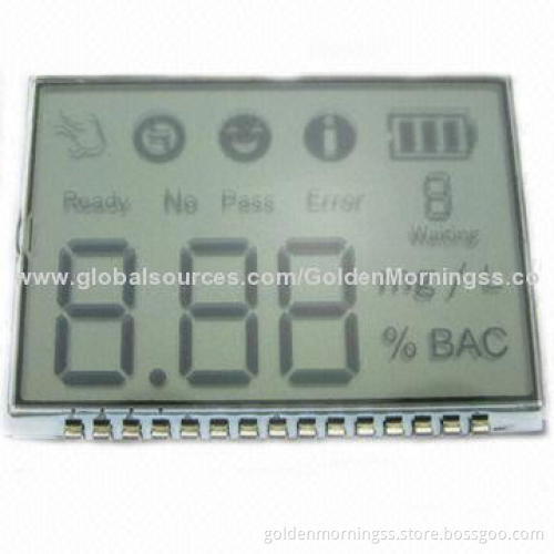 7-segment Custom LCD Display Module, TN Positive
